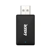 Laser Wireless CarPlay Dongle Android Auto Adapter Bluetooth Hands-Free Black