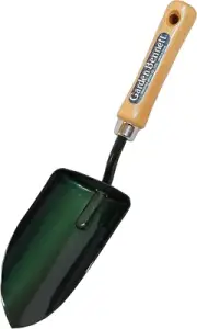 Japanese Garden Shovel Small Portable Hand Tool for Digging and Transplanting, H