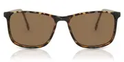 Men's Sunglasses - Square Plastic Tortoiseshell Full Rim - SmartBuy Collection