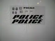 Ninety Six South Carolina Police Patrol Car Decals 1:64 two for one money