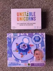 2-PC Girls Snowflake Makeup Kit Girls Gift Fun & Unstable Unicorns Game Cool