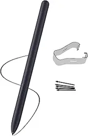 Galaxy Tab S8 Ultra S Pen Replacement for Samsung Galaxy S8 S8 Plus S8 Ultra Touch Stylus S Pen(Without Bluetooth) +Tips + Eject Pin(Black)