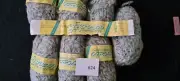 HAND OR MACHINE KNITTING YARN ALL NEW MULTICOLOURED WOOL / ACRYLIC 12 PLY (624)