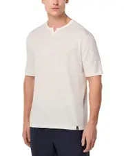 Boggi Milano Stretch Split Collar Tee