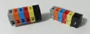 Terminal Block Connector Strip 2Conductor 6-Pole 5mm PCB WAGO 253-003 NEW 140pcs