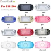 New Housing Full Set Crystal Shell Case For psp1000 Game Console Replacement
