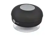 2Pcs Mini Subwoofer Shower Wireless Waterproof Bluetooth Speaker Handsfree Receive Call Music Suction Mic For Iphone Samsung(Black)