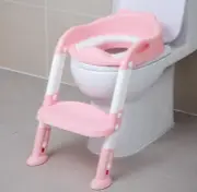 Kids Potty Training Toilet Seat with Step Stool Ladder for Baby Toddler Children