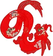ARTSEWPLY Dragon Shaped Applique Patch for Clothing Repair Embroidered Costume Patch for Bags Hats and Apparel Versatile Clothing Accessories for DIY Decoration and Embellishment