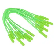 Zipper Pulls Extension Handle Cord, 15 Pack Plastic Puller Extender, Green