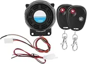 Zohisin 105 125dB Motorcycle Remote Control Alarm Horn Anti Theft Security System with Anti Theft Remote Control Super Loud Horn Vibration Alarm Flying Saucer Shaped Horn and Host