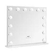 Makeup Mirror Hollywood Style 14 LED Lighted Vanity Mirror Maxkon Adjustable Brightness