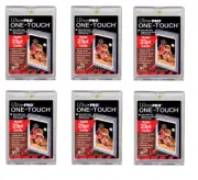 (6 PACK) Ultra Pro One Touch Magnetic Trading Card Holder 23pt Thinner Size