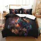 Dream Catcher Wolf Duvet Cover Set Teen Adult Woman Man