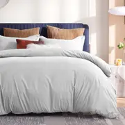 LINENOVA Luxury Cotton Doona Duvet/Quilt Cover Sets Ultra Soft Bedding Sets 2022 New