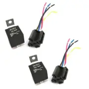 Auto With Socket 1 Pc Waterproof Automotive 12v 5pin 40a Car