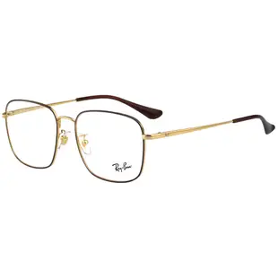 RAY BAN 光學眼鏡(黑配金色)RB6474D