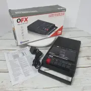 QFX Classic Shoe Box Style Cassette Player Recorder Bluetooth Retro 39BT