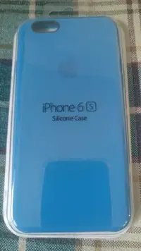 在飛比找Yahoo!奇摩拍賣優惠-Apple iphone 6s 官方同款矽膠保護套✩寶藍色
