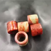 Collecting Natural Jade Rings Hand Polished Archer Finger Pulling Men's Wrestlin