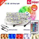NEW LED Strip Lights RGB IP65 Waterproof 5M-10M-20M 5050 USB Remote Bluetooth 5V