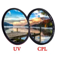 在飛比找蝦皮商城精選優惠-KnightX 偏振濾光鏡套裝UV/CPL單反UV保護鏡cp