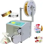 Semi Automatic Twist Tie Machine,Electric Wire Tie Machine,Food Twist Tying Machine, Bundling Diameter 0.12-1.26in,Commercial Pet Metallic Bag Sealers,for Supermarkets and Retail