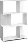 Bookshelf, S Shape Corner Shelves Display Bookcase Bookshelves Rack Cube Storage