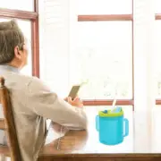 Learning Cup Pregnant Woman Soup Drinking Cups Disable Unbreakable