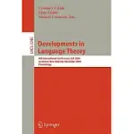 DEVELOPMENTS IN LANGUAGE THEORY: 8TH INTERNATIONAL CONFERENCE, DLT 2004, AUCKLAND, NEW ZEALAND, DECEMBER 13-17, PROCEEDINGS