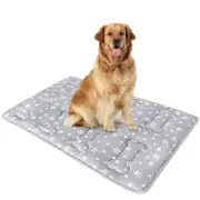 Dog Crate Mat (42" X 28"), Soft Dog Bed Mat with Cute Prints, Personalized Cr...