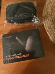 NEW OCOOPA Magnetic Hand Warmers Rechargeable 2 Pack & Black Case