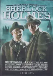 The Adventures of Sherlock Holmes: Complete Series (4 DVD Set) - Basil Rathb...