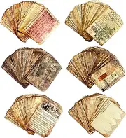 300 Sheets Vintage Scrapbook Paper, Scrapbooking Journaling Supplies Decorative Craft Paper Kits, Ephemera for Junk Journals, Albumn, DIY Crafts Arts