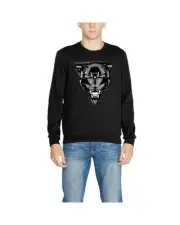 Antony Morato Cotton Blend Sweater with Elastane - Sweaters - Black -Size 52