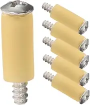 GALPADA 6 Sets Pickup Screws: Guitar Pickup Mounting Screws With Rubber Tubing Natural Rubber Tubes For Electric Guitar Mounting Or Height Adjustment