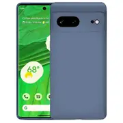 MCC Google Pixel 7 5G Soft Liquid Silicone Shockproof Case Cover [Grey Purple]