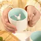 創意陶瓷水杯十二生肖杯中3D立體可愛動物卡通馬克杯帶手柄咖啡杯
