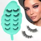 Leafy Tray False Eyelashes Flying Fox Eye Fake Lashes Fluffy False Eyelashes