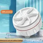 Mini Washing Machine USB Two-way Rotating Turbine Portable Washing Machine.