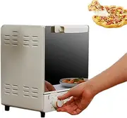 15L Vertical Countertop Oven, 3-Tier Smart Convection Oven with Baking, Multi-Function Rotisserie Oven with 70-250 ℃ Adjustable Temperature & 60 Min Timer, for Baking Cooking Roasting Grilling