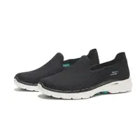 在飛比找Yahoo奇摩購物中心優惠-SKECHERS 休閒鞋 GO WALK 6 黑色 後跟可踩