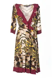 Undress Wrap Dress--CHA-701B124A