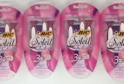 4 Bic Soleil Twilight Women's Disposable Razors 4ct (16 Total) - FS!