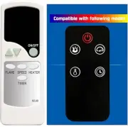 Electric Fireplace Heater Remote Control 1730FM-23-273 1830FM-23-259 RC-HE85EL01