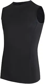 [HSQSMWJ] Men's Compression High Elasticity for Compressing Chest Abdomen and Waist Sleeveless Slimming Shapewear