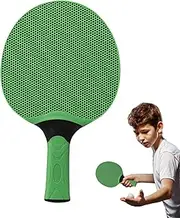 Rubber Grip Racket, Table Tennis Paddle for Kids, Table Tennis Racquet Set, Sports Equipment for Table Tennis, Table Tennis Racket Set, Table Tennis Racket for Family, Durable Table Tennis Paddle