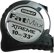 Stanley STA533896 FatMax Tape Rule 10m / 33ft, Silver
