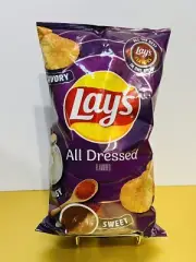 〽️New Limited Edition LAYS All Dressed Tangy Sweet Crunchy Potato Chips 8oz