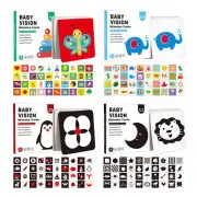 Flash Cards Baby Visual Stimulation Cards For 0-3 Learning Activity Flashcard